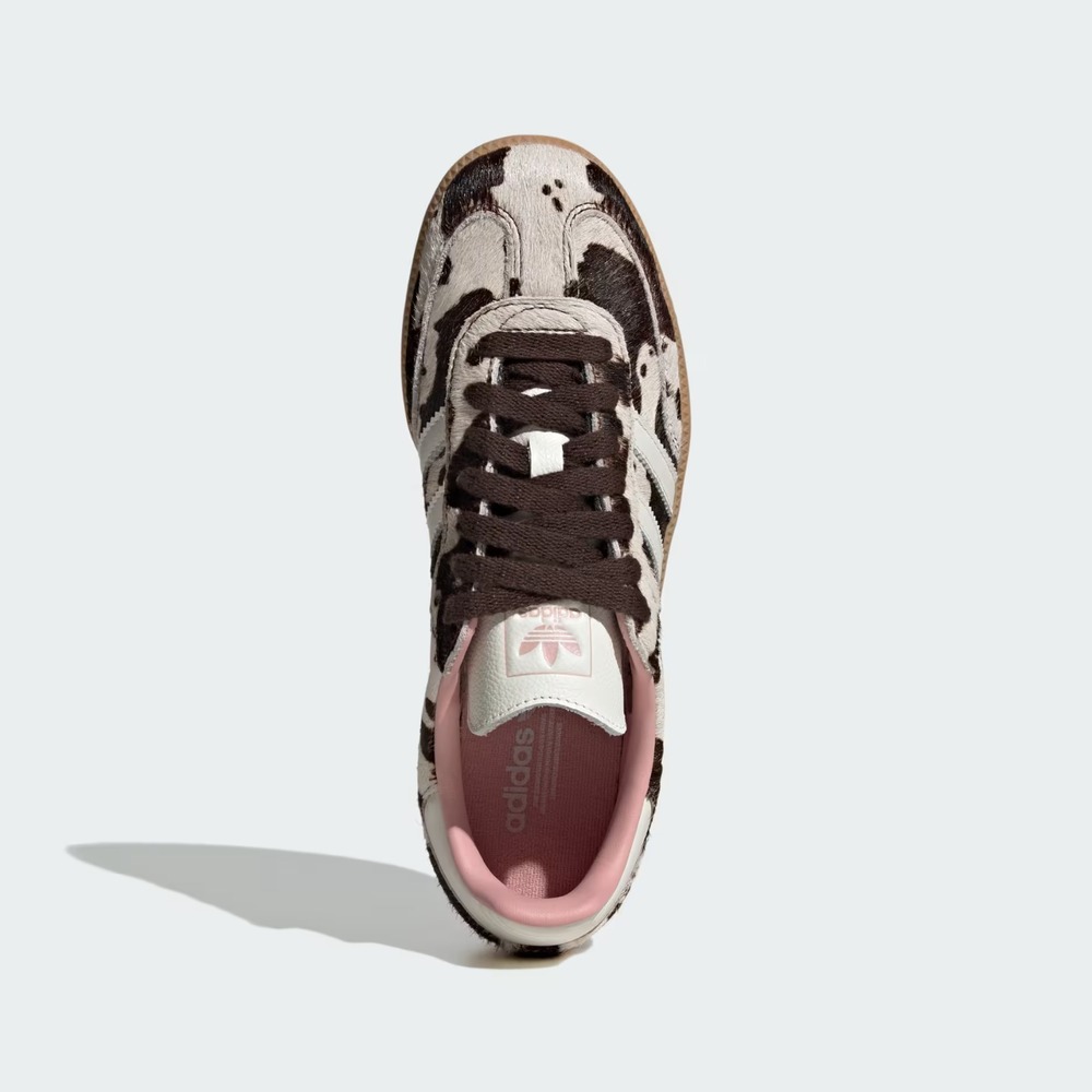 Size 8 - [NEW] Women's adidas Samba OG Shoes 'Cow Print' JR1256 - Picture 2 of 8